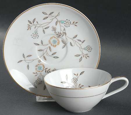 Danielle Flat Cup & Saucer Set