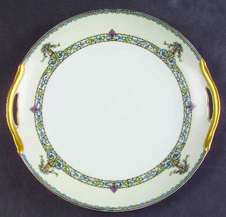 Darby Handled Cake Plate