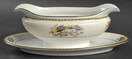 Datonia Gravy Boat with Attached Underplate