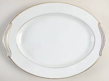 Dawn 13" Oval Serving Platter by Noritake