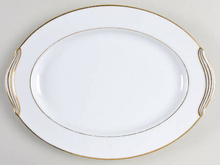 Dawn 11" Oval Serving Platter by Noritake