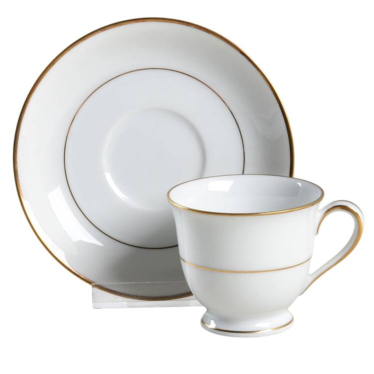 Dawn Footed Demitasse Cup & Saucer Set by Noritake