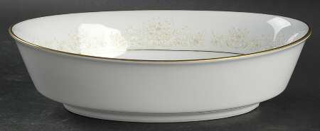 Dearest 9" Oval Vegetable Bowl