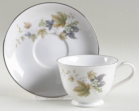 Deauville Footed Cup & Saucer Set