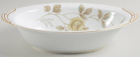 Debonair 10" Oval Vegetable Bowl