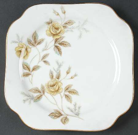 Debonair Square Salad Plate