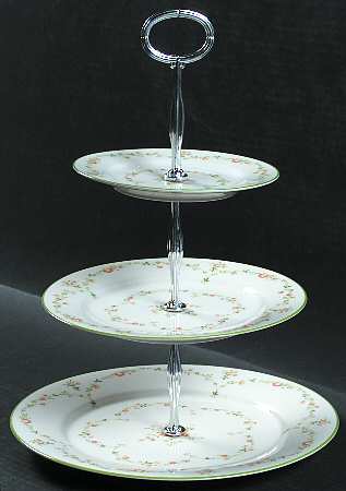 Debut 13 7/8"-14 1/4" 3-Tiered Serving Tray(DP,SP,BB) HC
