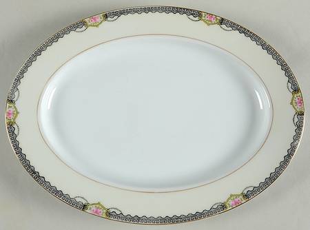 Deerlodge 11" Oval Serving Platter