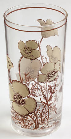 Desert Flowers 10 Oz Glassware Tumbler
