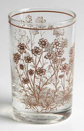 Desert Flowers 4 Oz Glassware Juice