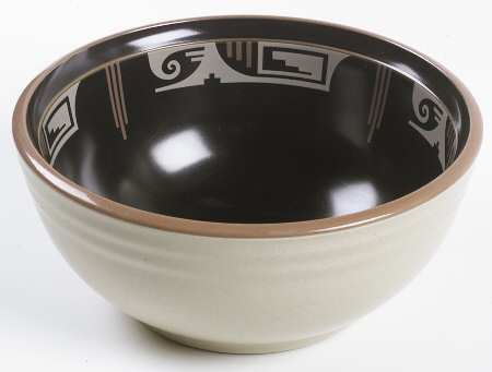 Desert Fire 7" Round Vegetable Bowl
