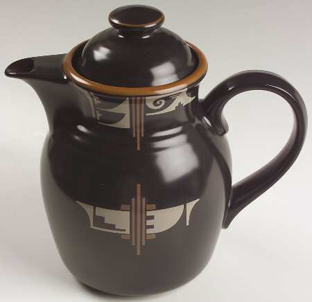 Desert Fire Tea/Coffee Pot & Lid