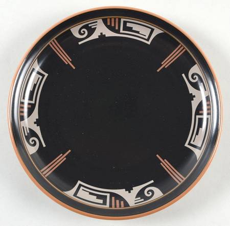 Desert Fire Salad Plate