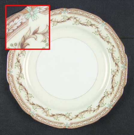 Delaven Salad Plate