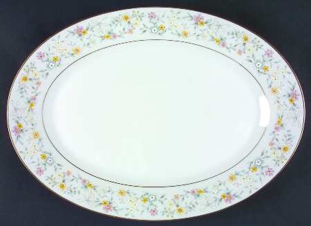Delevan 14" Oval Serving Platter