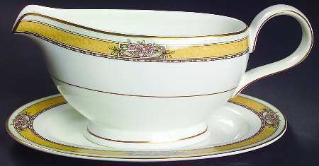Delacroix Gravy Boat & Underplate (Relish/Butter)