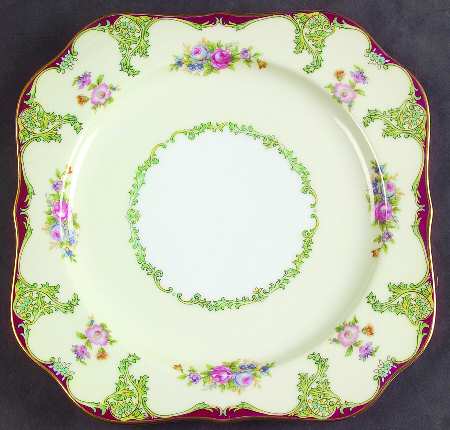Delecia Square Salad Plate