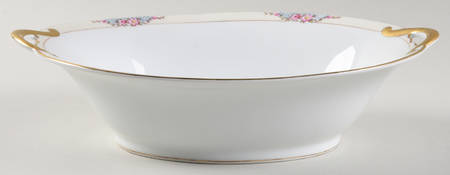 Delmar 10" Oval Vegetable Bowl