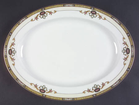 Delmonte 16" Oval Serving Platter