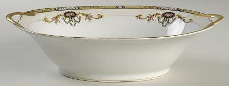 Delmonte 10" Oval Vegetable Bowl