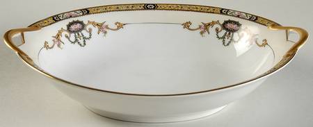 Delmonte 9" Oval Vegetable Bowl