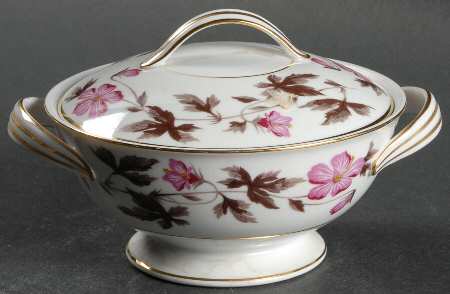Delrosa Sugar Bowl & Lid