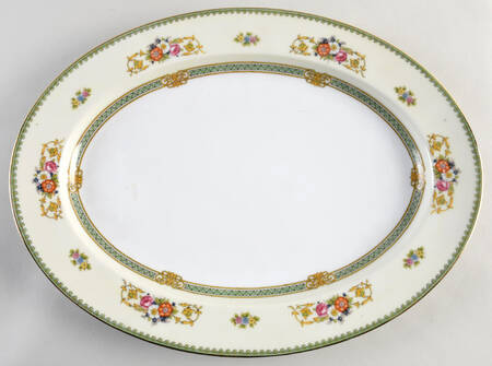 Delrosa 16" Oval Serving Platter