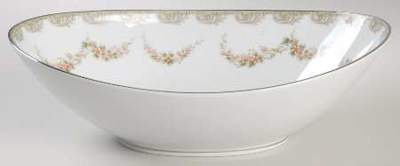 Denise 9" Oval Vegetable Bowl