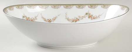 Denise 10" Oval Vegetable Bowl