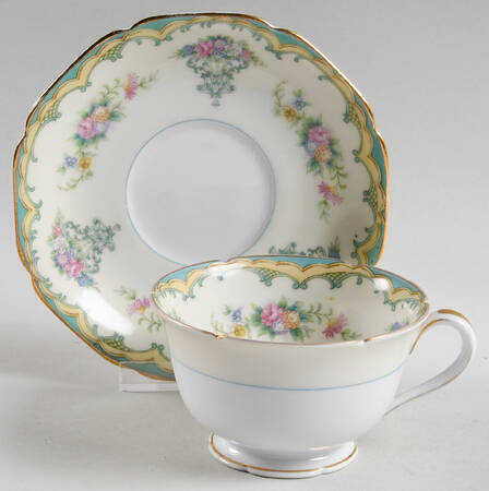 Derban Footed Cup & Saucer Set