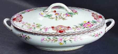Derby Oval Covered Vegetable