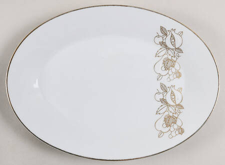 Della Robbia 12" Oval Serving Platter