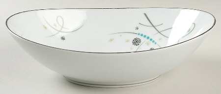 Desiree 10" Oval Vegetable Bowl