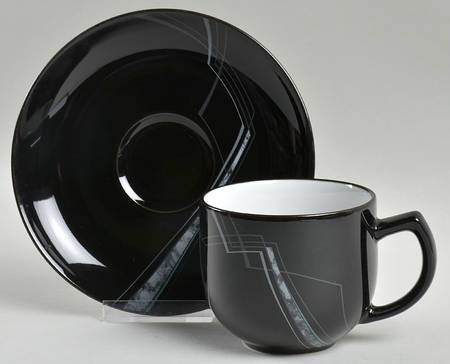 Destination Flat Cup & Saucer Set