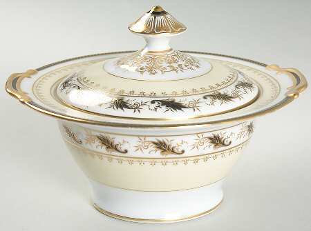Devon Black (103041) Sugar Bowl & Lid