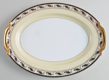 Devon Black (103041) 13" Oval Serving Platter