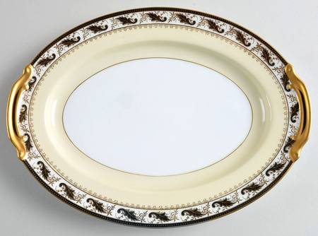 Devon Black (103041) 11" Oval Serving Platter