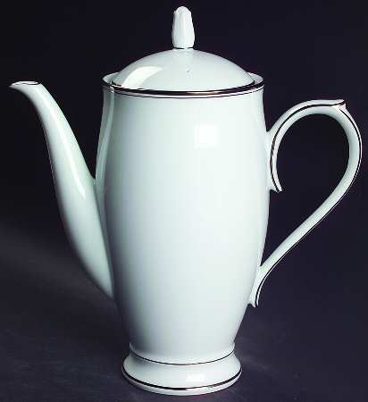 Diana (Platinum Trim) Coffee Pot & Lid