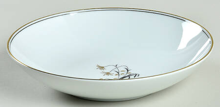 Diana (Gold Trim) Coupe Soup Bowl