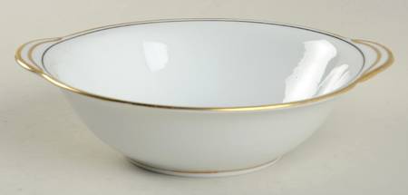 Diana (Gold Trim) Lugged Cereal Bowl
