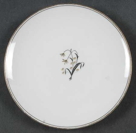 Diana (Gold Trim) Bread & Butter Plate