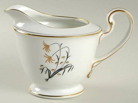 Diana (Gold Trim) Creamer