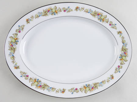 Diane 13" Oval Serving Platter