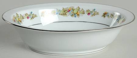 Diane 10" Oval Vegetable Bowl