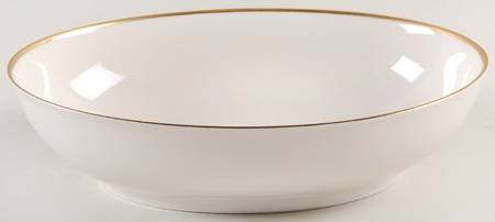 Dignatio 9" Oval Vegetable Bowl