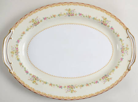 Dimity 16" Oval Serving Platter