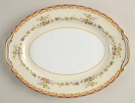 Dimity 11" Oval Serving Platter
