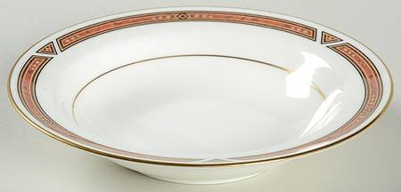 Diamond Trace Rim Fruit/Dessert (Sauce) Bowl