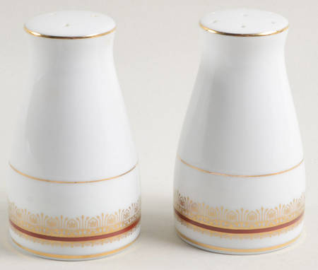Doral Maroon Salt & Pepper Set