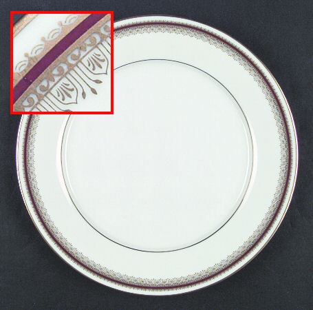 Doral Maroon by Noritake
